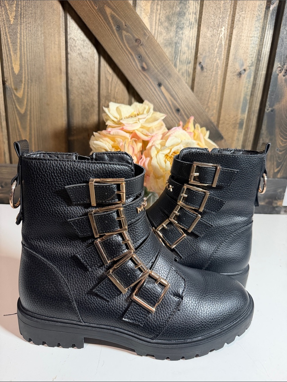 Mexx Black Dido Biker Boots (nwot)